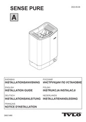 Tylo SENSE PURE Installatiehandleiding