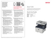 Xerox C325 Beknopte Gebruikshandleiding