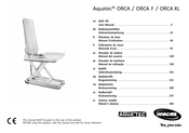 Invacare Aquatec ORCA F Gebruiksaanwijzing