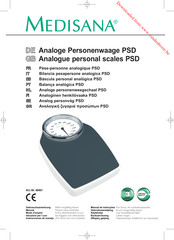 Medisana PSD Gebruiksaanwijzing