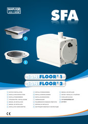 SFA SANIFLOOR 2 Installatievoorschriften