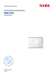 Nibe S135 Gebruikershandleiding