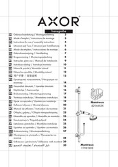 Hansgrohe AXOR Montreux 27982 Series Gebruiksaanwijzing