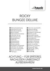 Hauck ROCKY BUNGEE DELUXE Handleiding