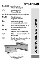 Olympia TBL 1300 Combo Handleiding