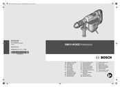 Bosch GBH 5-40 DCE Professional Oorspronkelijke Gebruiksaanwijzing