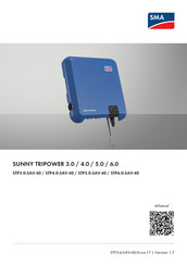 SMA SUNNY TRIPOWER 3.0 Handleiding