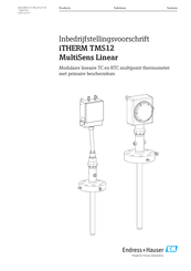 Endress+Hauser iTHERM TMS12 MultiSens Linear Handleiding