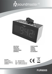 SOUNDMASTER FUR6005 Handleiding