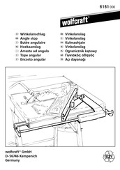 Wolfcraft 6161 000 Handleiding