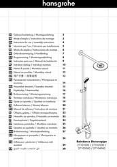 Hansgrohe Raindance Showerpipe 27103000 Gebruiksaanwijzing