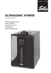 SOLIS Ultrasonic Hybrid 7214 Gebruiksaanwijzing