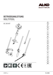 AL-KO BC 260 MT Gebruikershandleiding