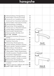 Hansgrohe Ecos M 14815000 Gebruiksaanwijzing