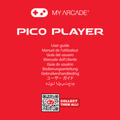 My Arcade PICO PLAYER Gebruikershandleiding