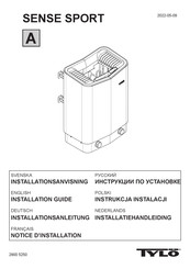 Tylo SENSE SPORT Installatiehandleiding