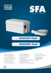 SFA SANIDOUCHE FLAT Installatiehandleiding