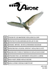 Airone BOHEME-NE+2xPCR4 Handleiding