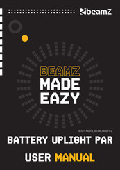 Beamz Battery UplIght Par Handleiding