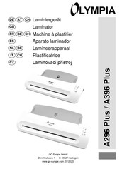 Olympia A396 Plus Handleiding