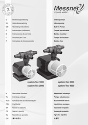 Messner system-Tec 2000 Gebruiksaanwijzing