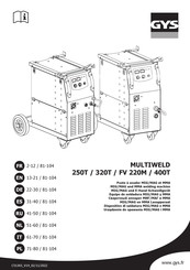 GYS MULTIWELD 320T Handleiding