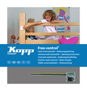 Kopp Free-control Bedieningshandleiding