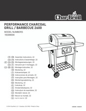 Char-Broil 16309004 Montage-Instructies