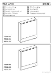 KEUCO Royal Lumos 14301 171131 Gebruiksaanwijzing