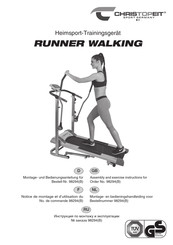 Christopeit Sport RUNNER WALKING Montage- En Bedieningshandleiding