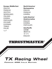 Thrustmaster TX Racing Wheel Handleiding