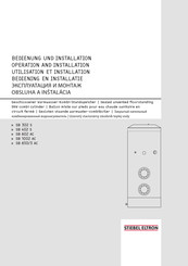 Stiebel Eltron SB 1002 AC Handleiding Voor Bediening En Installatie