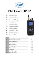 PNI Escort HP 82 Handleiding