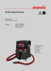 Starmix ISC Batrix L 36-18V Gebruiksaanwijzing