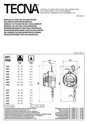 TECNA 9503 Gebruiksaanwijzing