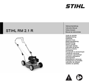 Stihl RM 2.1 R Handleiding