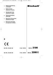 EINHELL 34.331.53 Gebruiksaanwijzing