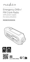 nedis RDDBCR2000GN Snelstartgids