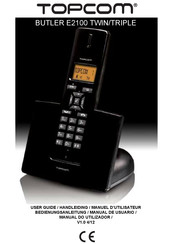 Topcom BUTLER E2100 TWIN Handleiding