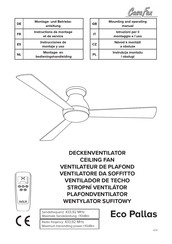 CasaFan Eco Pallas Montage- En Bedieningshandleiding