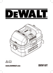 DeWalt DXV15T Instructies