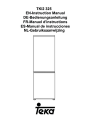 Teka TKI2 325 Gebruiksaanwijzing