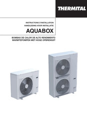 thermital AQUABOX 15 ME Installatiehandleiding