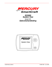 Mercury SmartCraft SC5000 System View Gebruikshandleiding