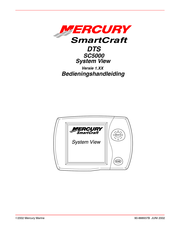 Mercury SmartCraft DTS SC5000 System View Bedieningshandleiding