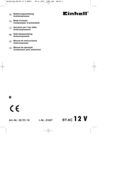 EINHELL 20.721.10 Gebruiksaanwijzing