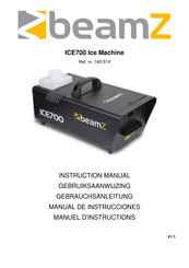 Beamz ICE700 Gebruiksaanwijzing