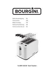 Bourgini Tosti 14.0001.00.00 Gebruiksaanwijzing