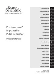 Boston Scientific Precision Novi SC-1140 Gebruiksaanwijzing