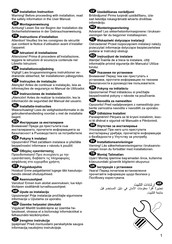 Zanussi ZQA12430DA Installatie-Instructies